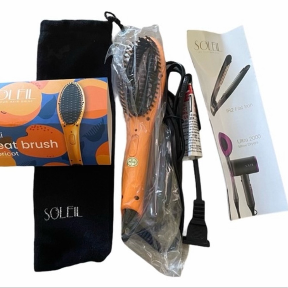 Soleil mini heat brush